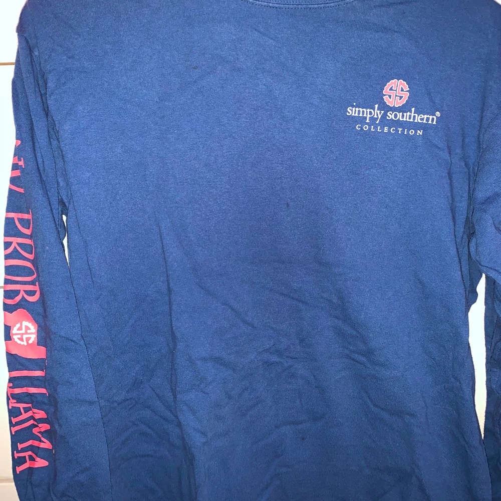 Llama long sleeve shirt